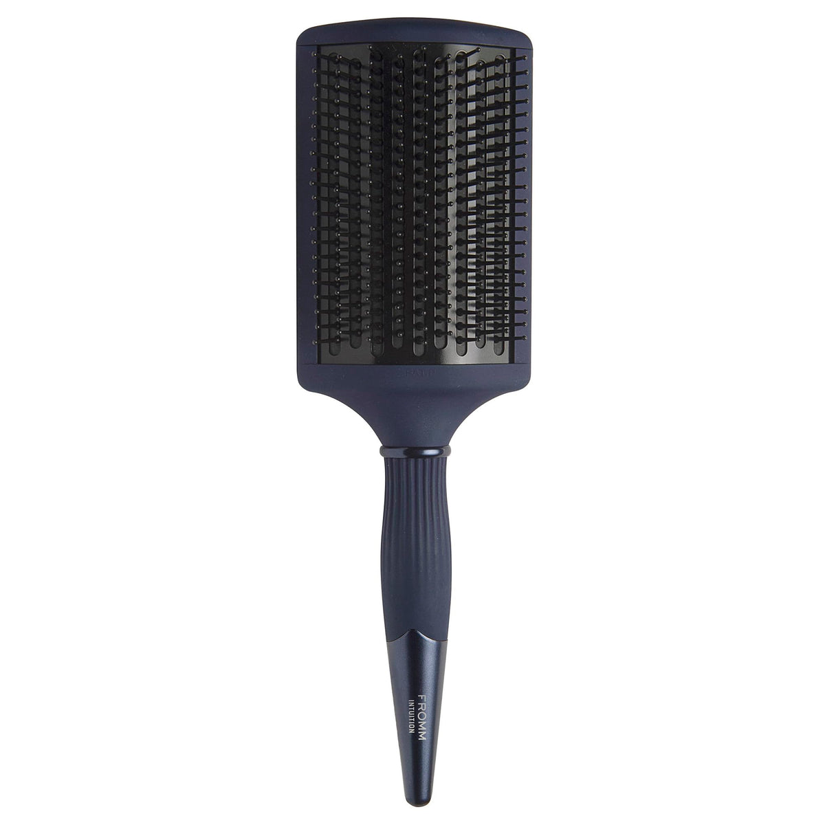 Fromm Intuition ceramic ionic base image highlighting heat retention for quick smoothing.