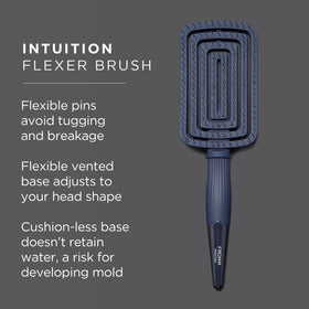 Fromm Intuition Flexer vent brush detangling damp hair smoothly