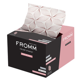 Fromm pop up foils with pink petals pattern offer precise color application and stylish branding.
