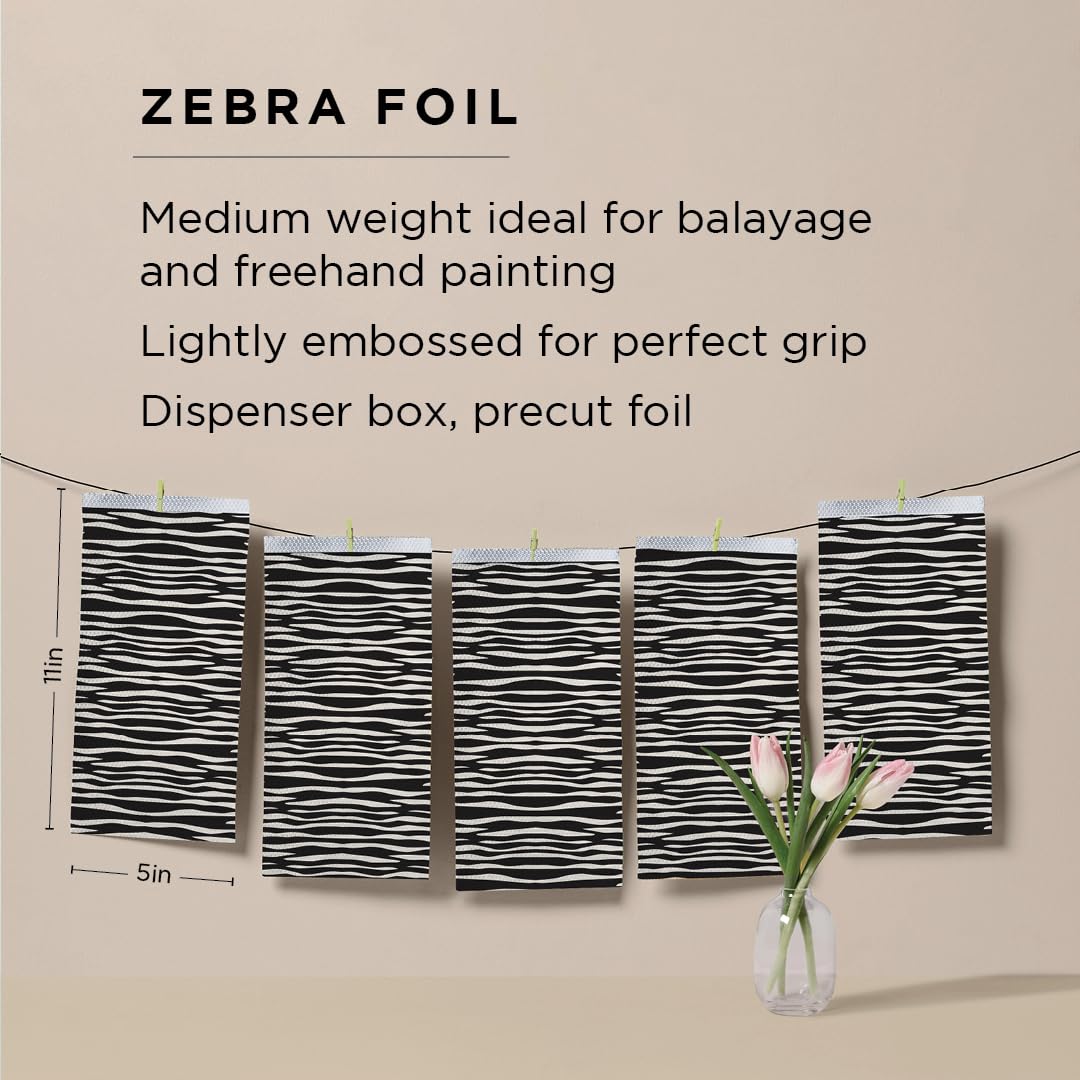 Fromm precut foils for easy dispensing and precise color application.