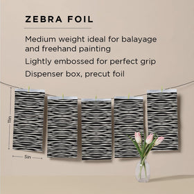 Fromm precut foils for easy dispensing and precise color application.