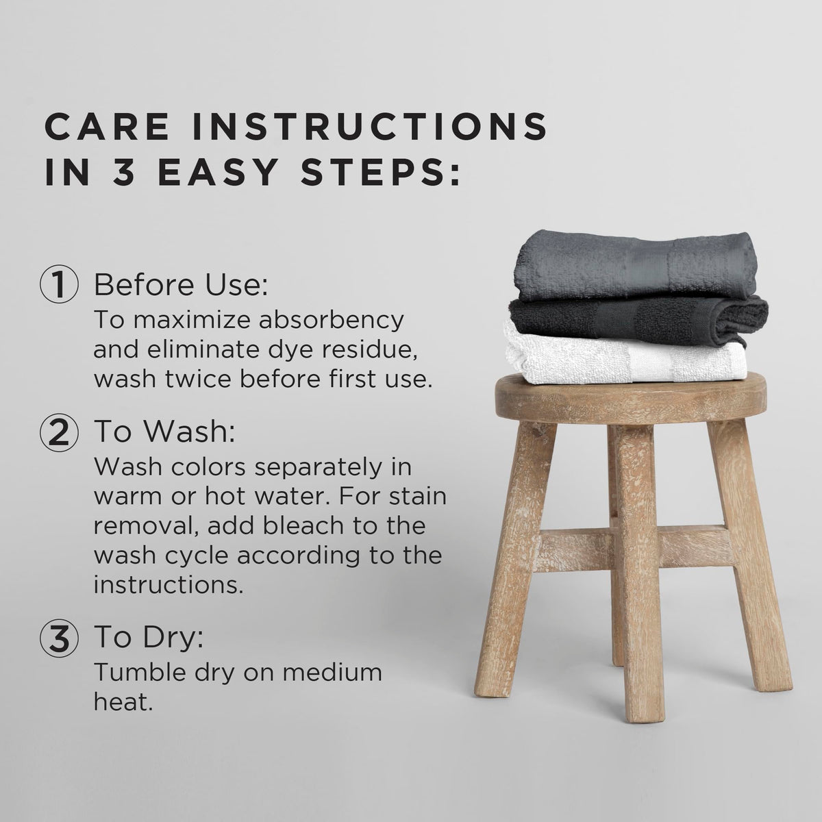 Fromm bleach-resistant towel suitable for professional salon color services.
