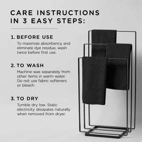 Fromm Softees microfiber towel's rapid absorption speeds drying and protects hair from heat.