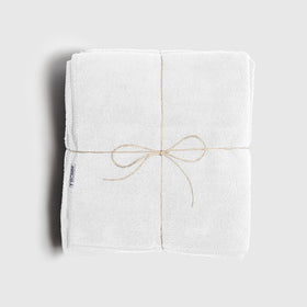 Fromm Softees towel shown in spa-ready setup for multi-task comfort.