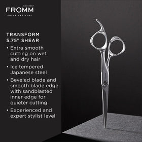Fromm Transform showcasing ice tempered Japanese steel for lasting durability
