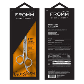 Fromm Transform highlighting wet and dry cutting capabilities in a busy salon