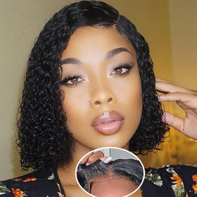 Fronbanis Wear and Go glueless wig bob full wig on mannequin for quick daily styling