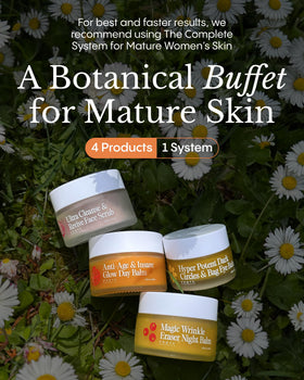 Frøya Organics Ultra Cleanse & Revive textured powder closeup