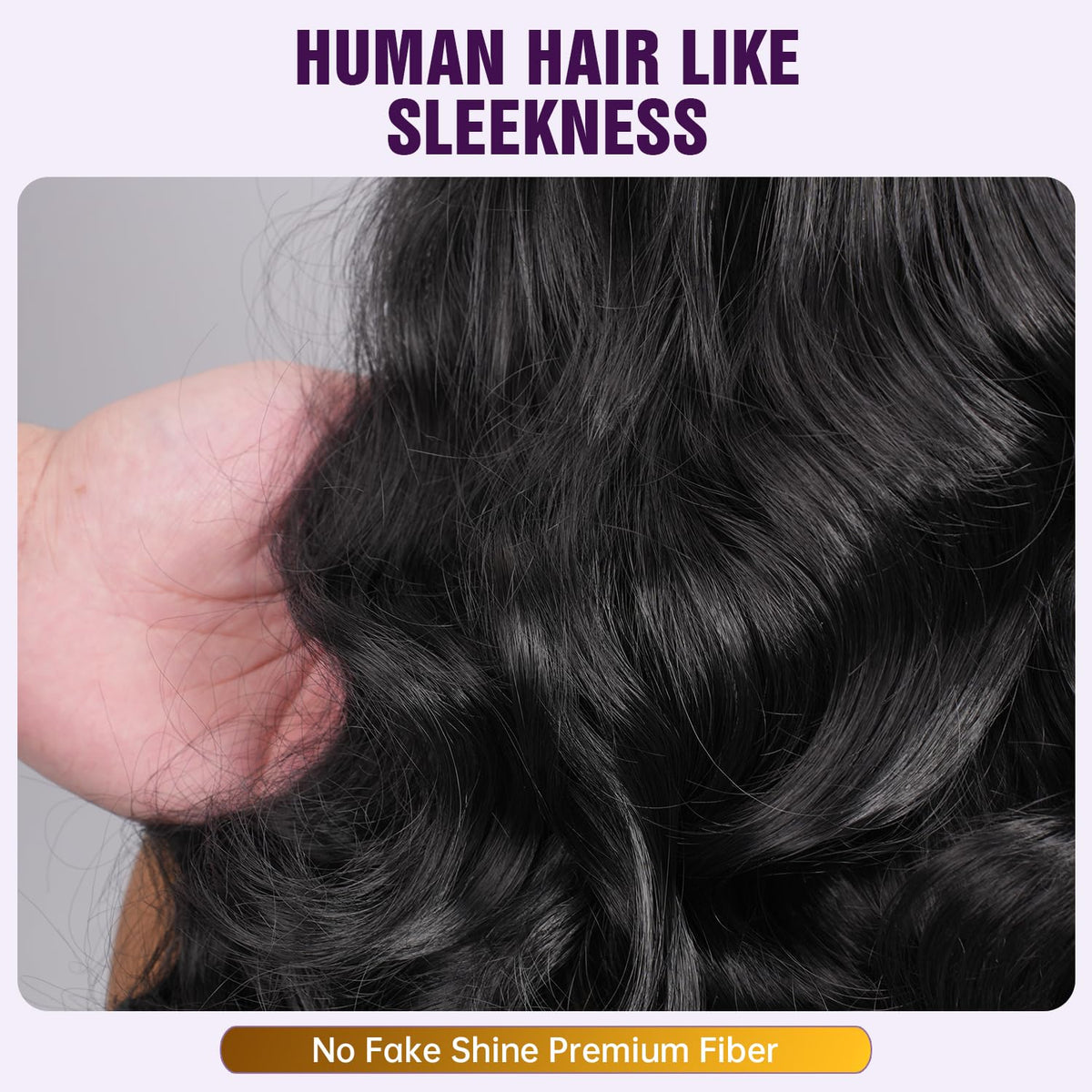 Frozen Beauty 200% density, glueless lace front for fuller, secure wear.