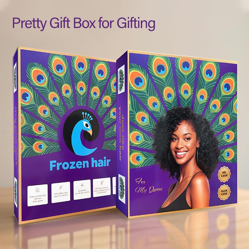 Frozen Beauty wear-and-go wig for quick, stylish everyday looks.