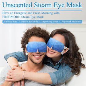 FRSHMORN self-heating eye mask opens to release warm moisture