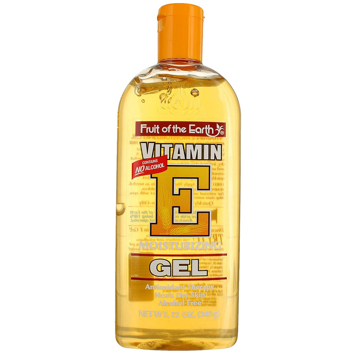 After-use skin looks hydrated and refreshed with Fruit of the Earth gel.