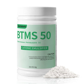 FSbbTaibanle BTMS-50 granules close-up for smooth detangling in DIY hair care