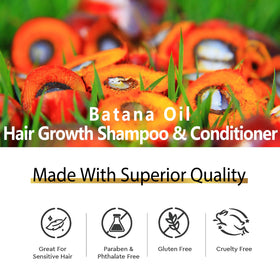 FSLHCY Batana Oil ingredients rosemary and argan deliver hydrated, smoother hair.