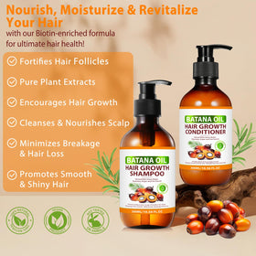 FSLHCY Batana Oil Shampoo application demonstrates rich lather for deep cleansing.
