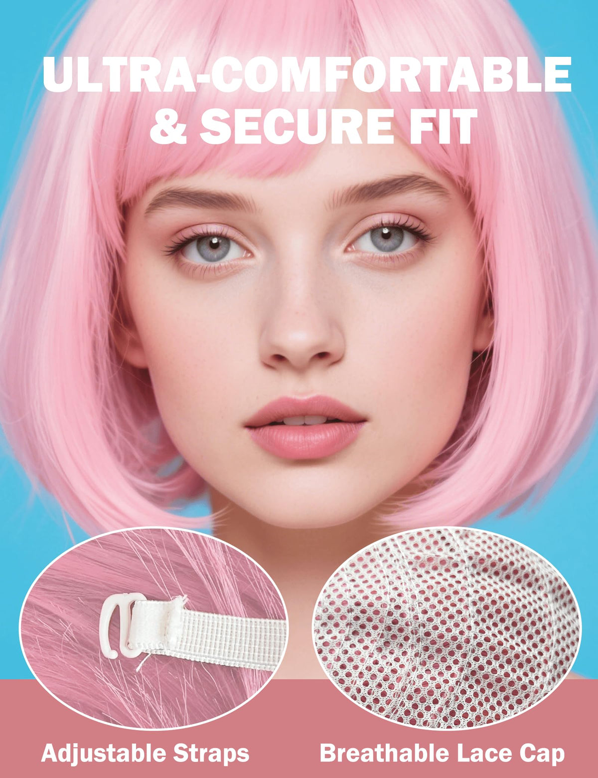 FSLLZCJY lace-cap indoors view for breathable comfort and secure fit.