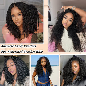 Care and maintenance tips for Fuchangzai Burmese Crochet Hair