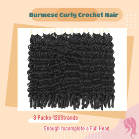 Fuchangzai crochet hair worn for everyday and special occasions