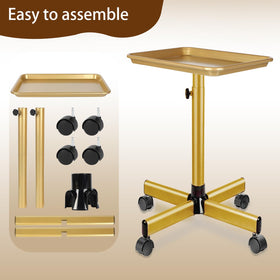Fuehomue stable rolling tray supports tools and products