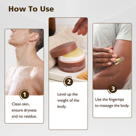 Fugit Crowned SKLN Body Butter bottle back highlights usage and fragrance notes.
