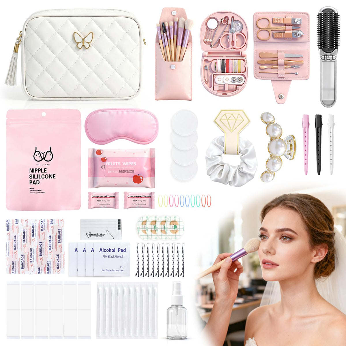 FUHSY wedding emergency kit bag for on-the-day essentials and stylish calm.