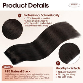 One-piece halo application by FUINAL for quick, mess-free styling