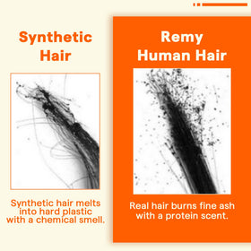Full Shine butterfly weft 18in glueless installation reduces irritation and simplifies removal.