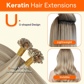 Full Shine cuticle-aligned remy hair ensures less tangling in daily wear.