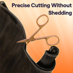 Full Shine Genius Weft Extensions breathable weft design reduces scalp pressure.