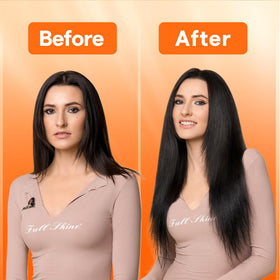 Full Shine Genius Weft extensions care tips to maintain luster.