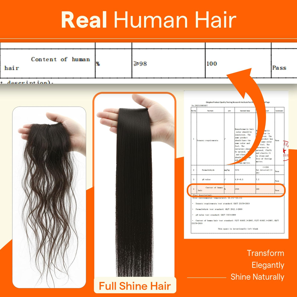 Full Shine Italian keratin tips close-up highlighting secure fusion potential