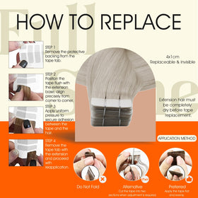 Full Shine Lightweight extensions apply quickly without heat or tools.