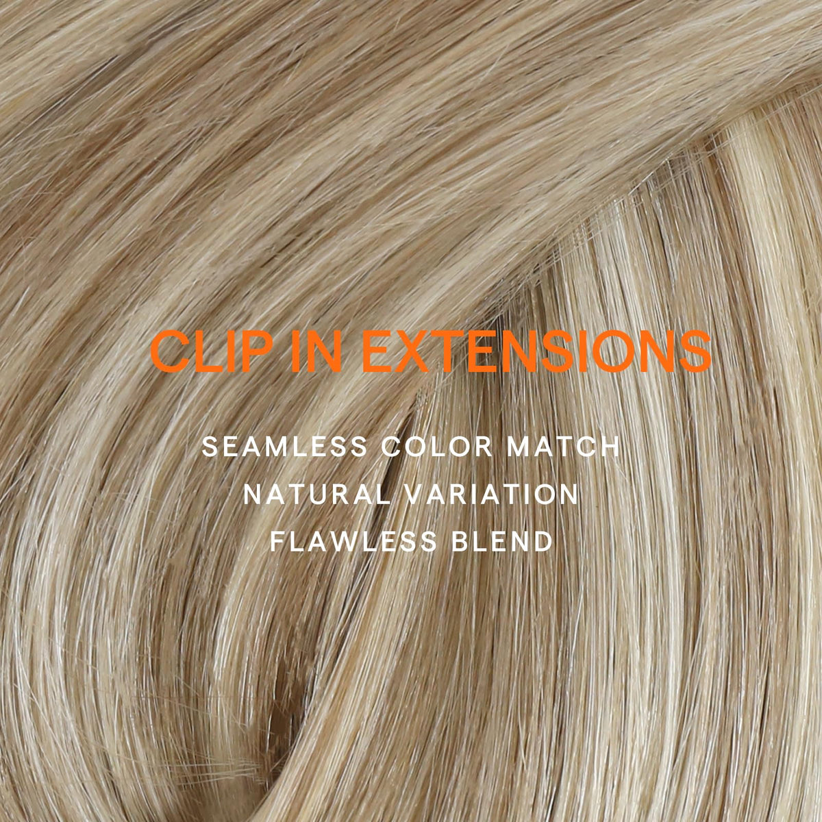 Full Shine 18 inch extensions stay vibrant through styling sessions