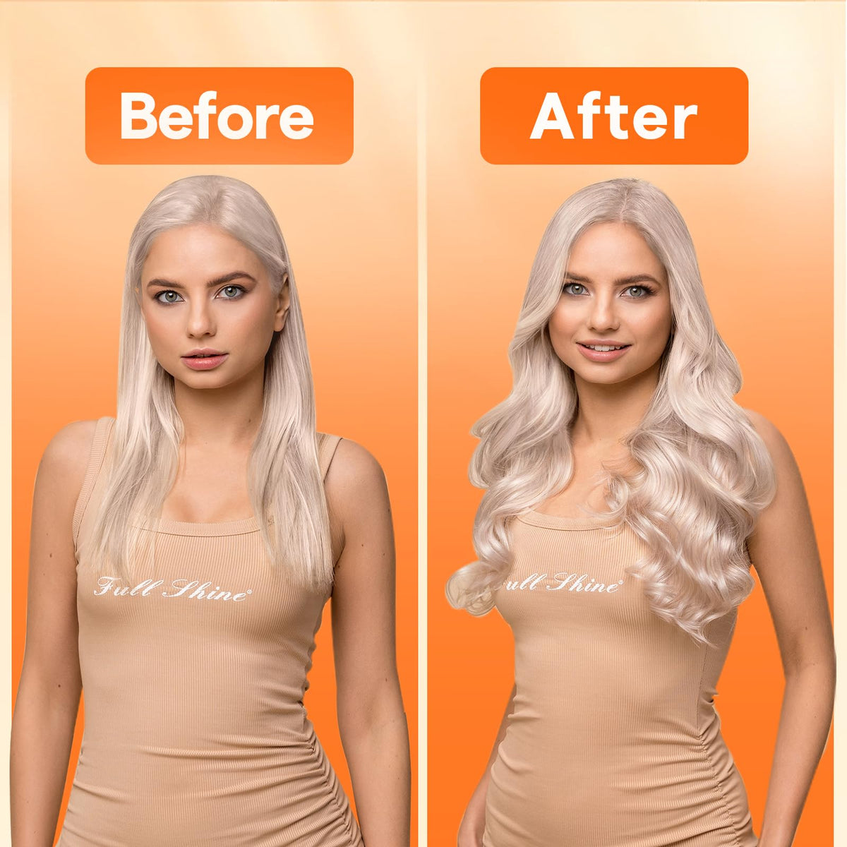 Natural blend creates an invisible look from any angle.