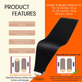 Full Shine Remy hair 20inch silky straight close-up shows natural shine.