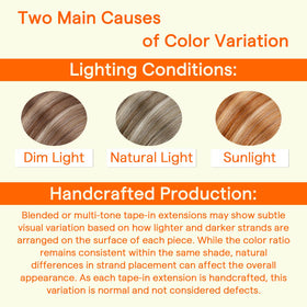 Full Shine flat tape tabs lie flush against the scalp for discretion.