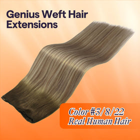 Full Shine lightweight weft close-up showing breathable design for comfort.