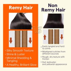 Full Shine extensions provide lightweight, comfortable daily volume.