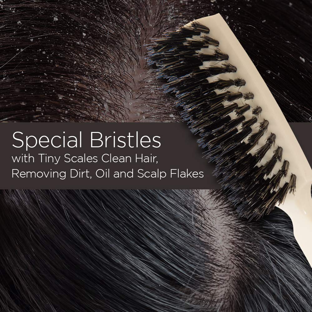 Fuller Brush Lustre Professional Hairbrush ideal for fine hair grooming sessions.