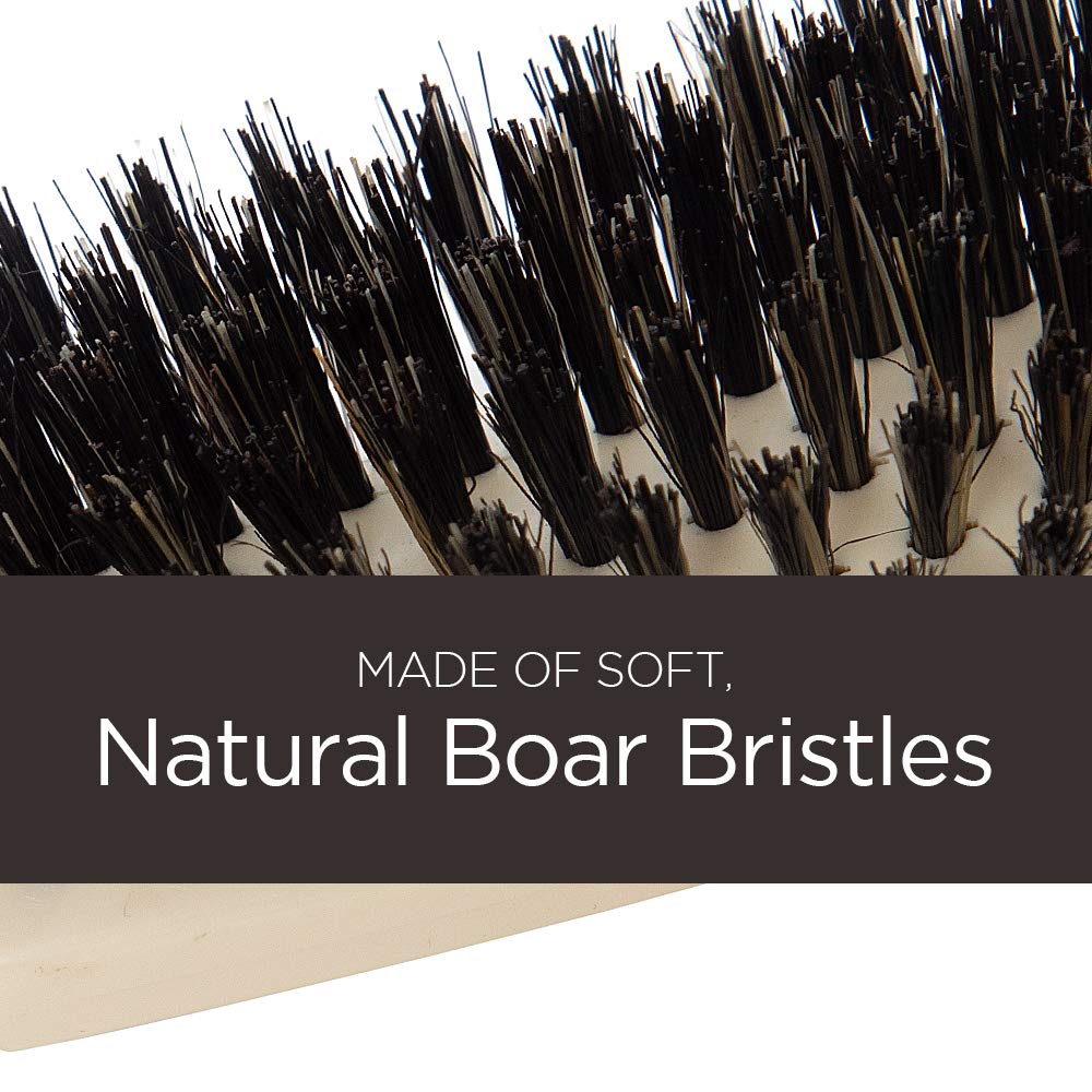 Fuller Brush Lustre Professional Hairbrush with micro-scales bristles for clean brushing.