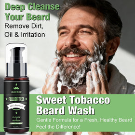 FULLLIGHT TECH Sweet Tobacco oil bottle for smooth, manageable beard