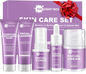 FULLLIGHT TECH Skin Care Set cleanser for gentle daily cleansing and hydration