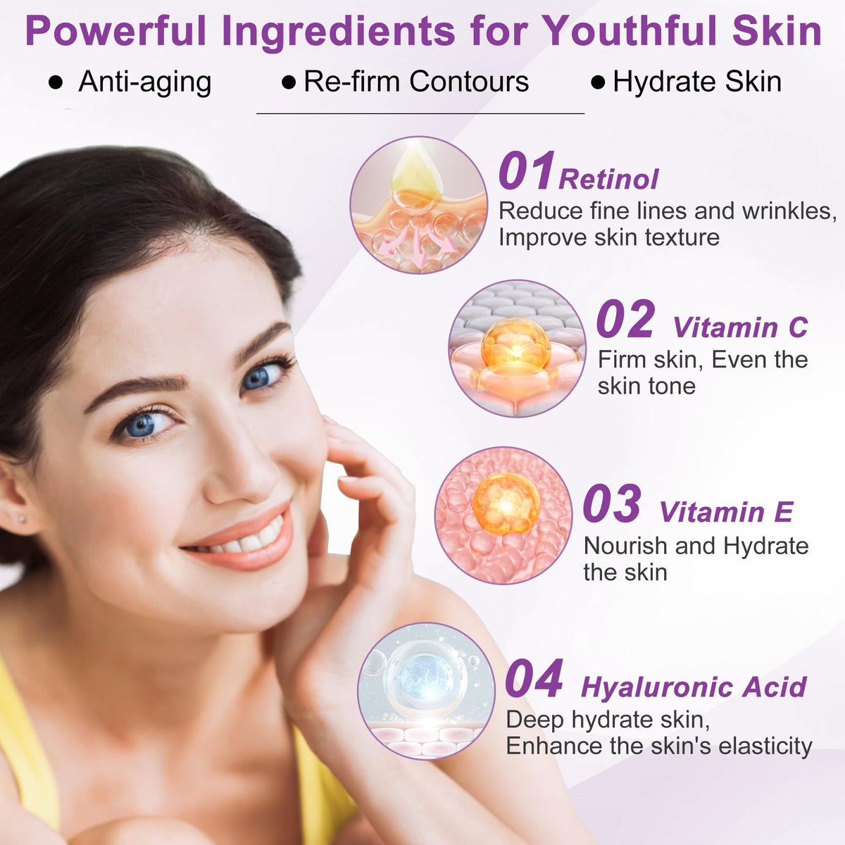 FULLLIGHT TECH Skin Care Set toner to refresh and prep skin