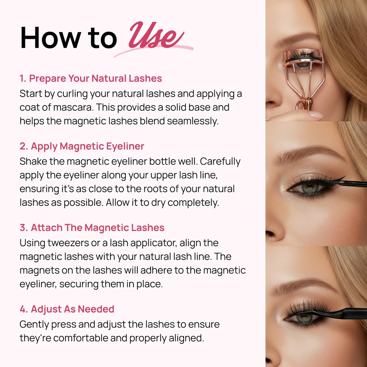 Full Out Glam fast-drying formula enables quick on-the-go glam.