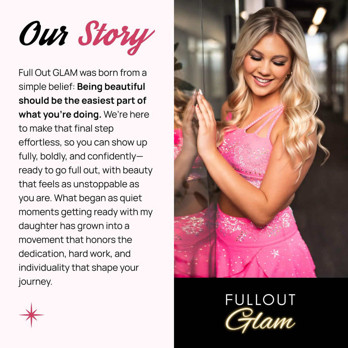 Full Out Glam long-lasting look stays intact from day to night.