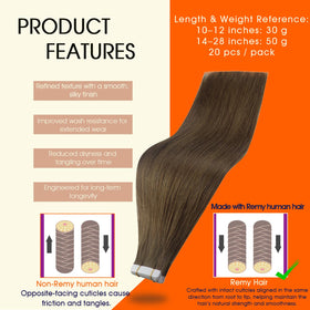 Full Shine Remy hair with aligned cuticles minimizes tangling and keeps hair soft.