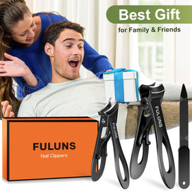 FULUNS heavy-duty clippers support daily grooming for thick nails.