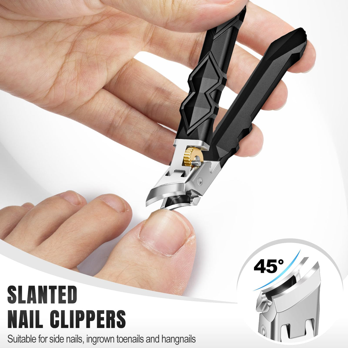 FUMAX catcher and safety lock keep nails and floors clean.
