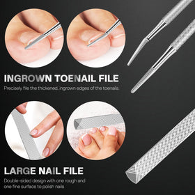 FUMAX double-headed nail file for versatile filing