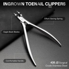 FUMAX ingrown toenail clippers for precise trims